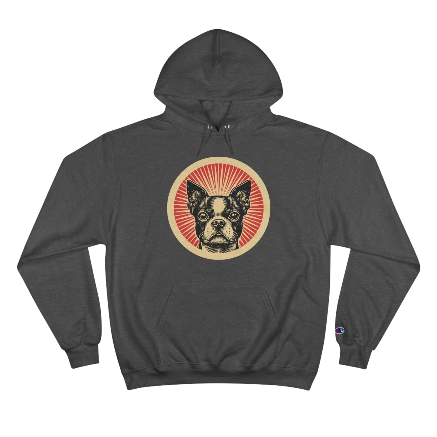 Boston Terrier Hoodie for Adults