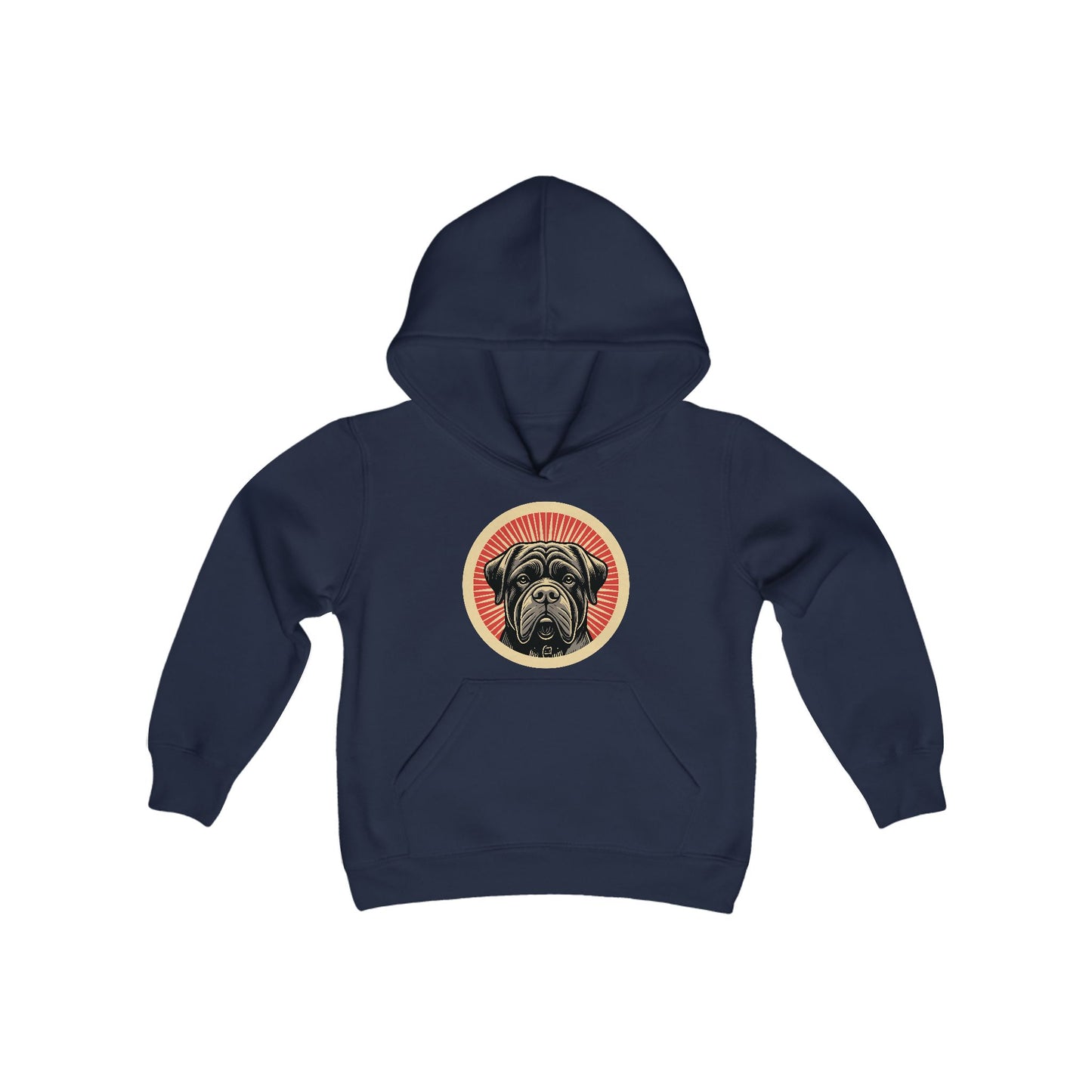 Bullmastiff Heavy Hoodie for Kids