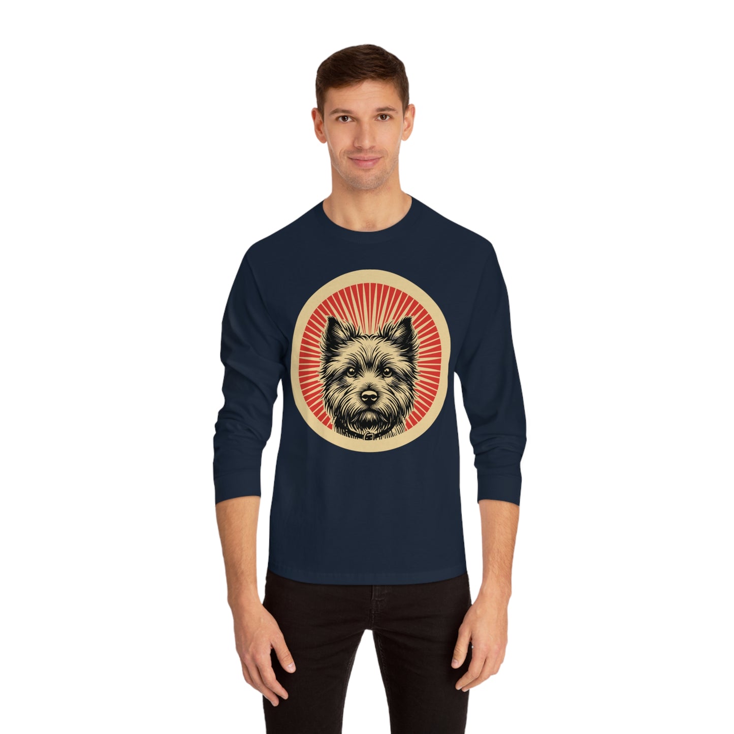 Cairn Terrier Long Sleeve Tee for Adults
