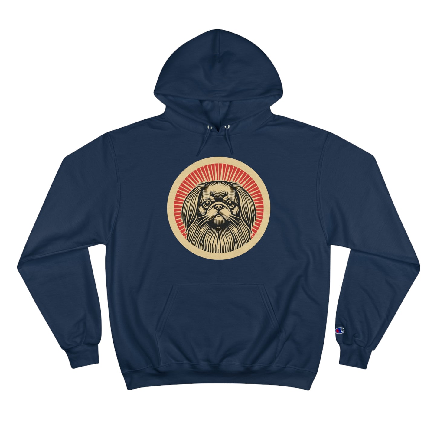 Pekingese Hoodie for Adults
