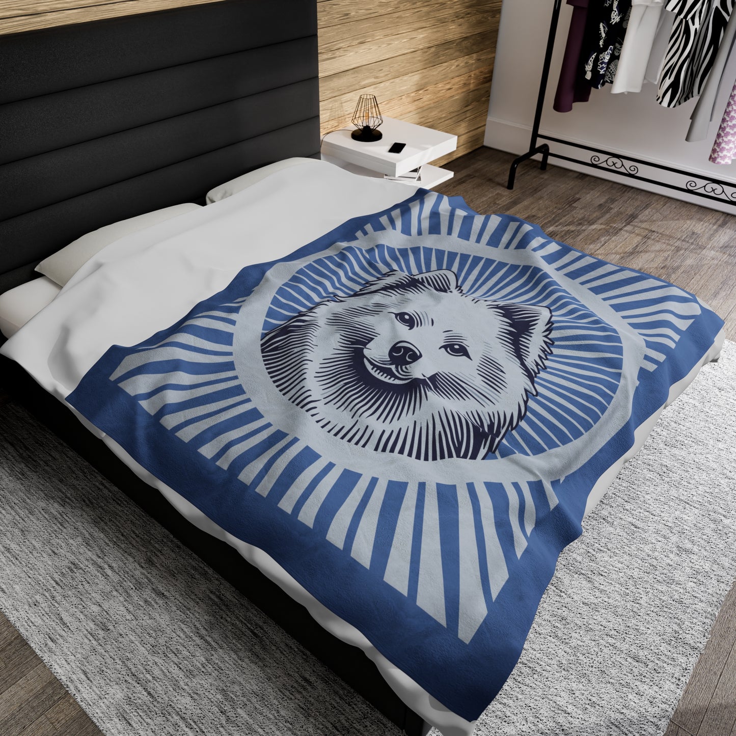 American Eskimo Dog Blanket