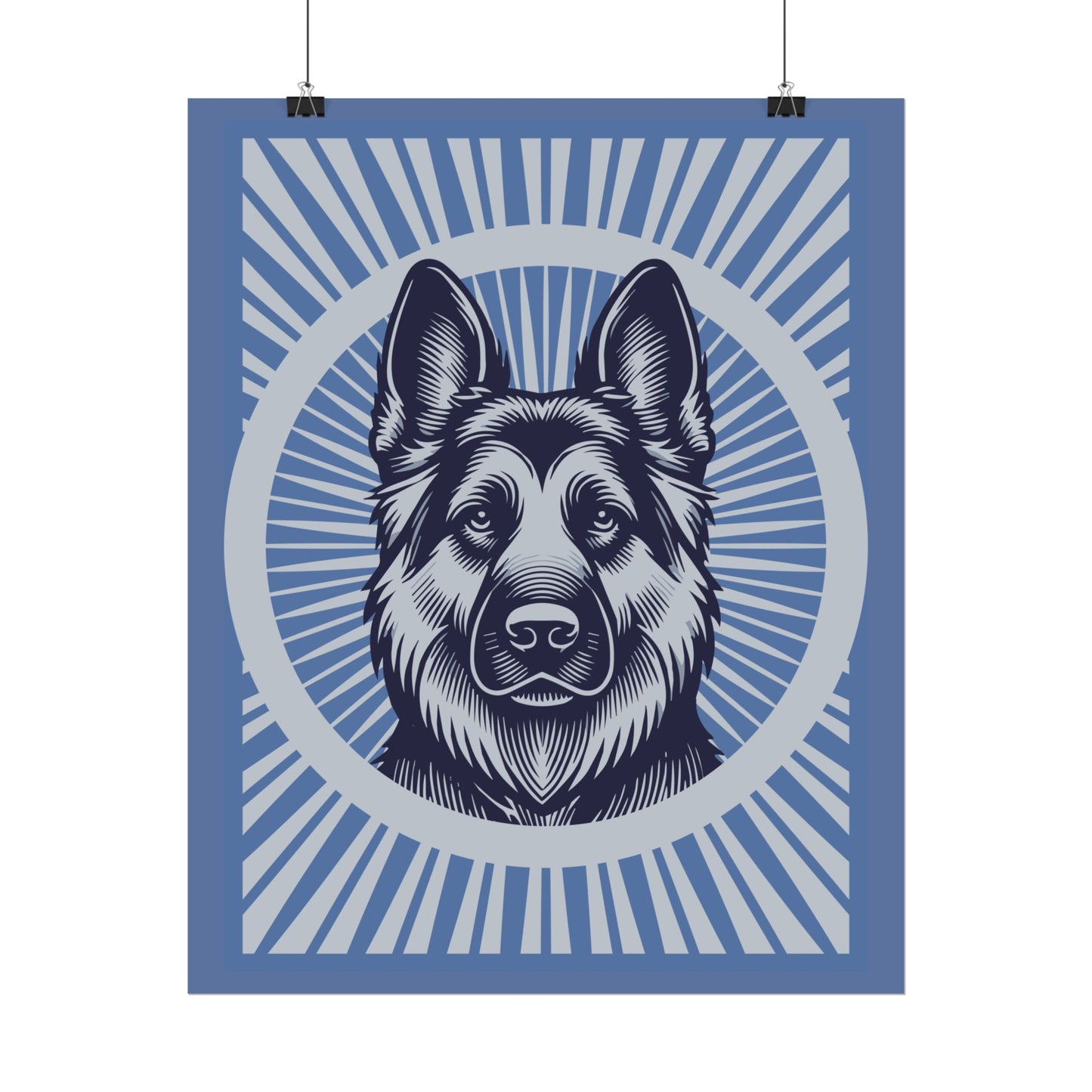 German Shepherd Art Print