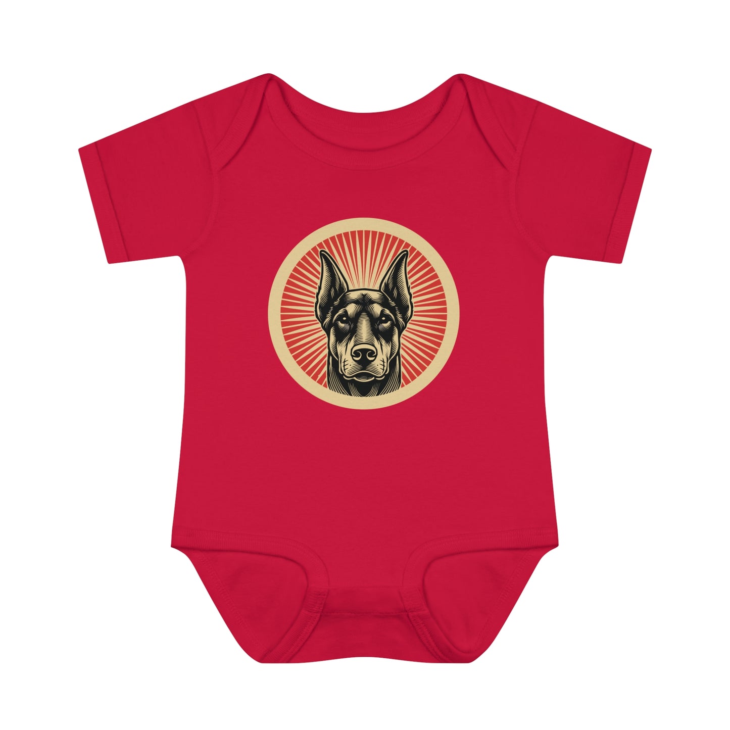 Doberman Pinscher Onesie for Infants