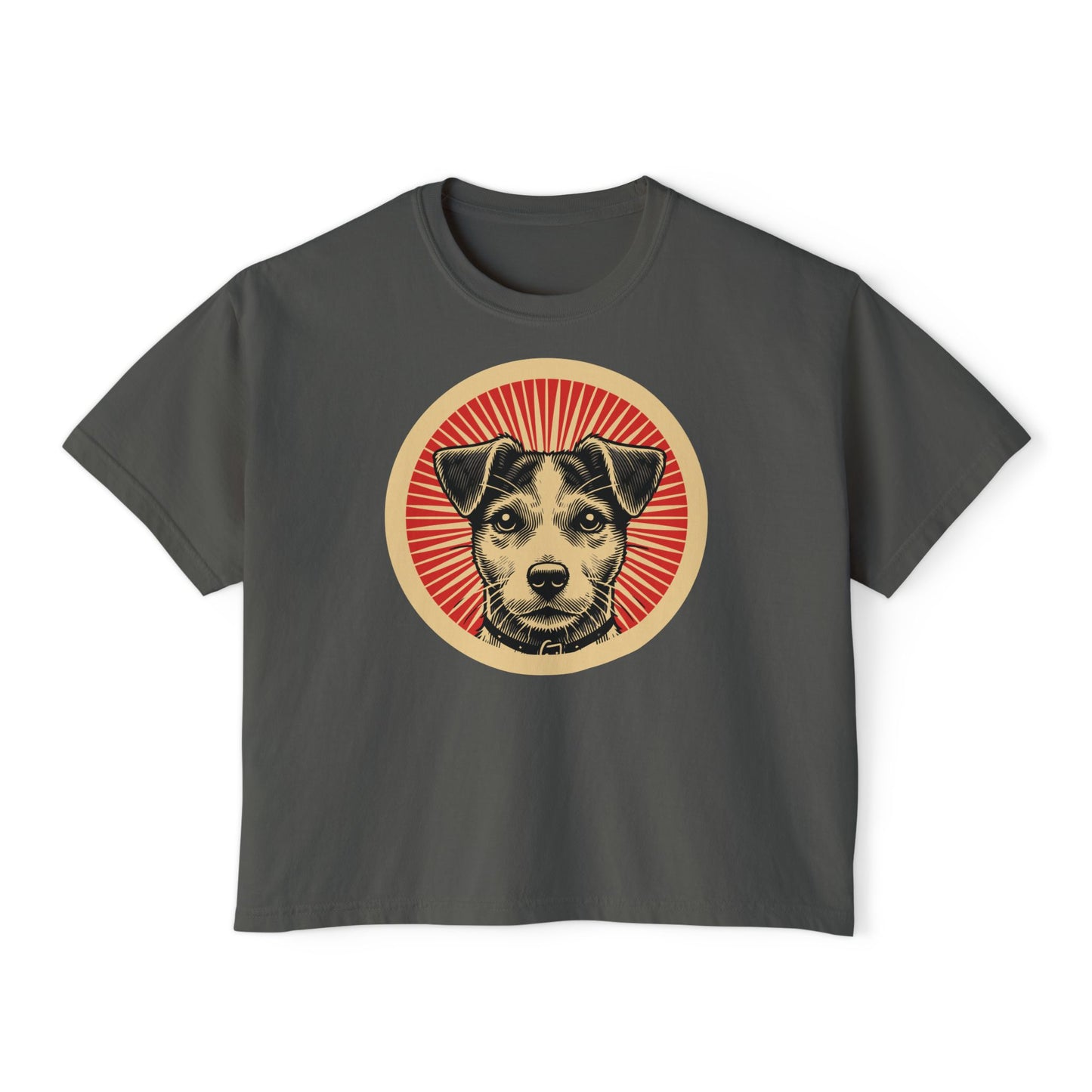 Jack Russell Terrier Boxy Tee for Women