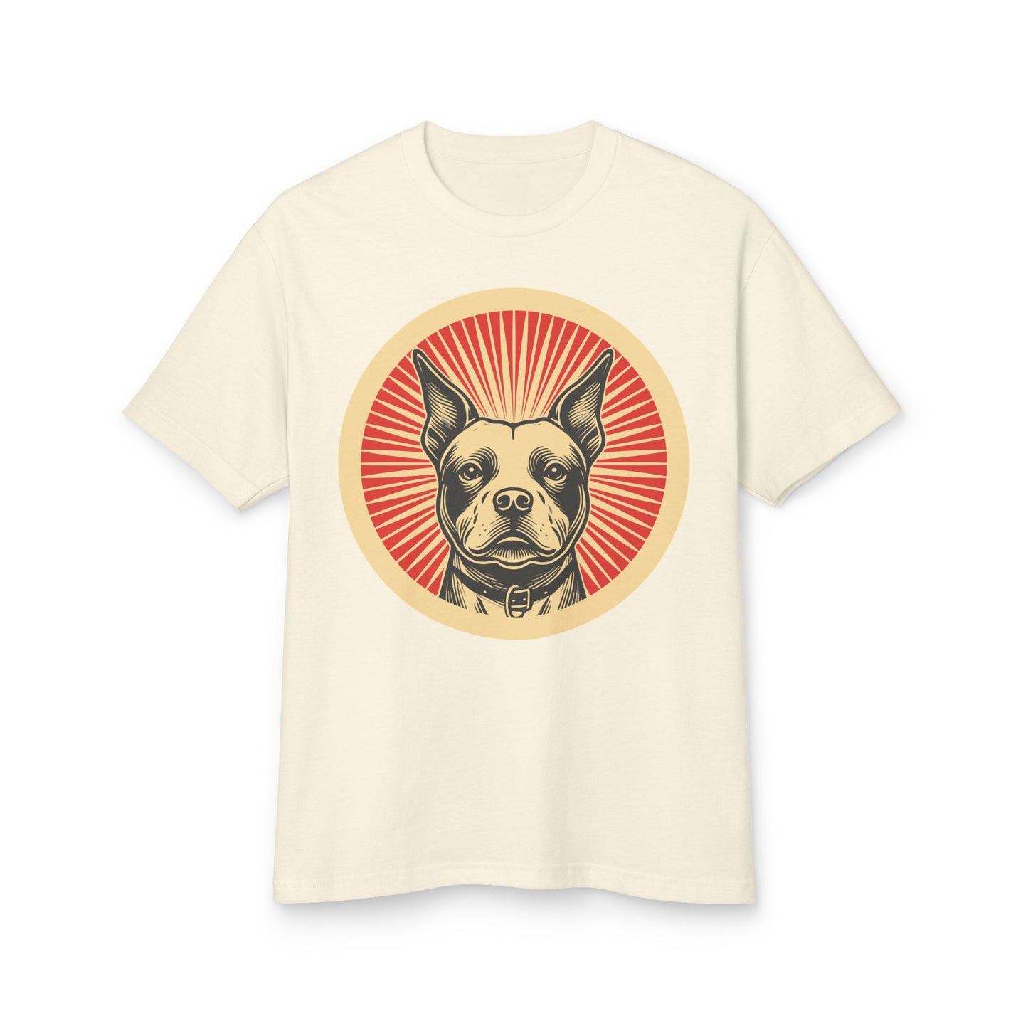 Staffordshire Bull Terrier Heavyweight Cotton T-Shirt for Adults