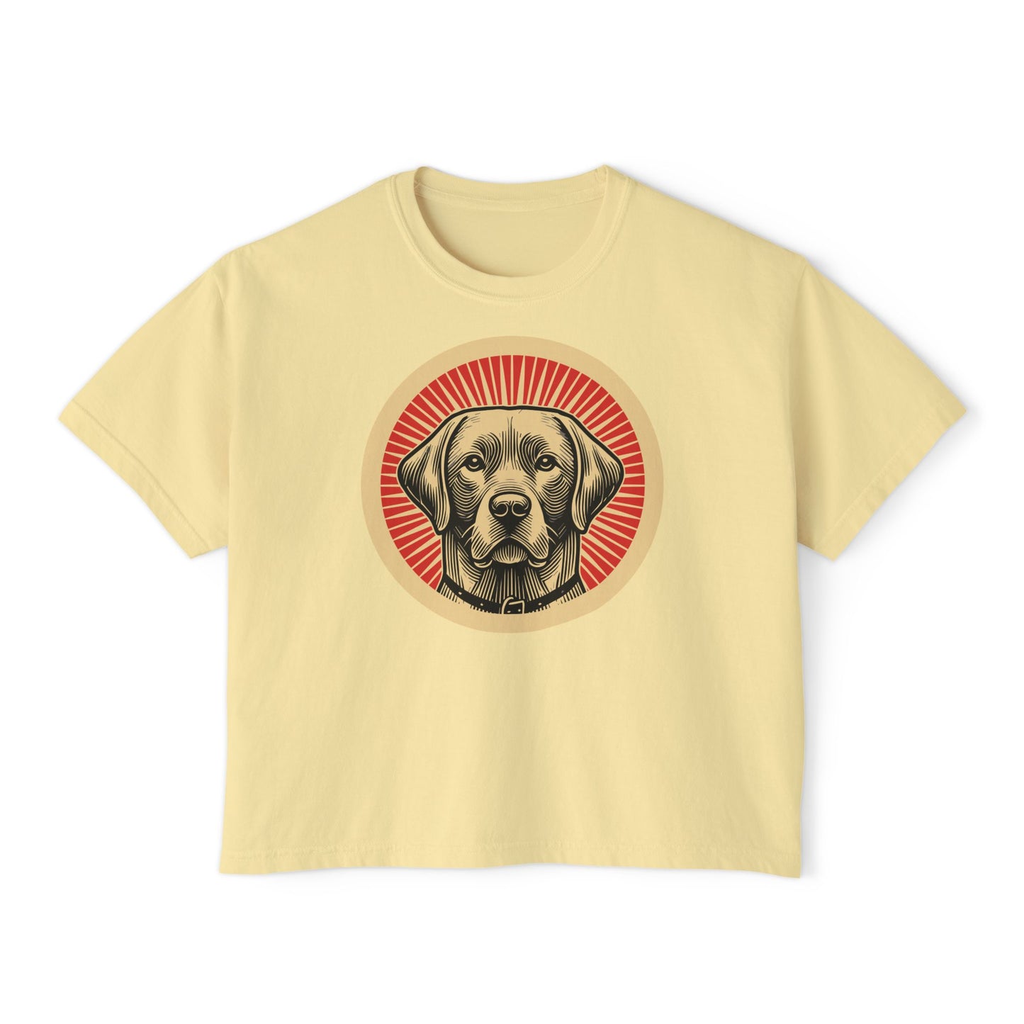 Labrador Retriever Boxy Tee for Women