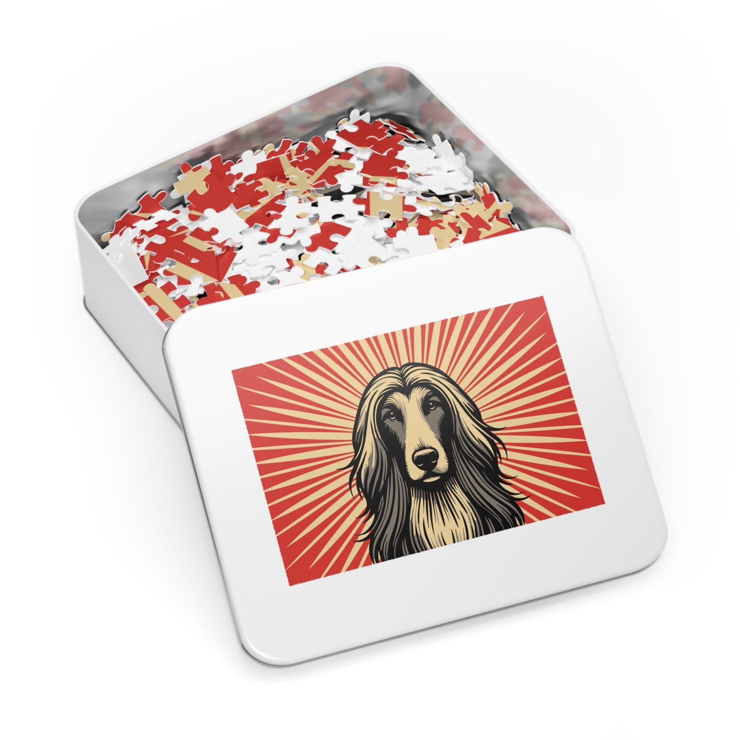 Afghan Hound Jigsaw Puzzle