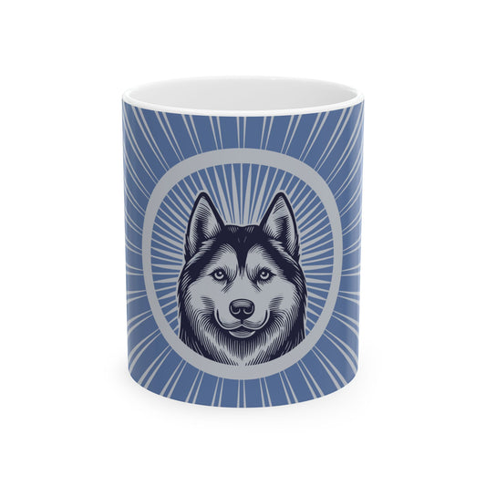 Siberian Husky Ceramic Mug