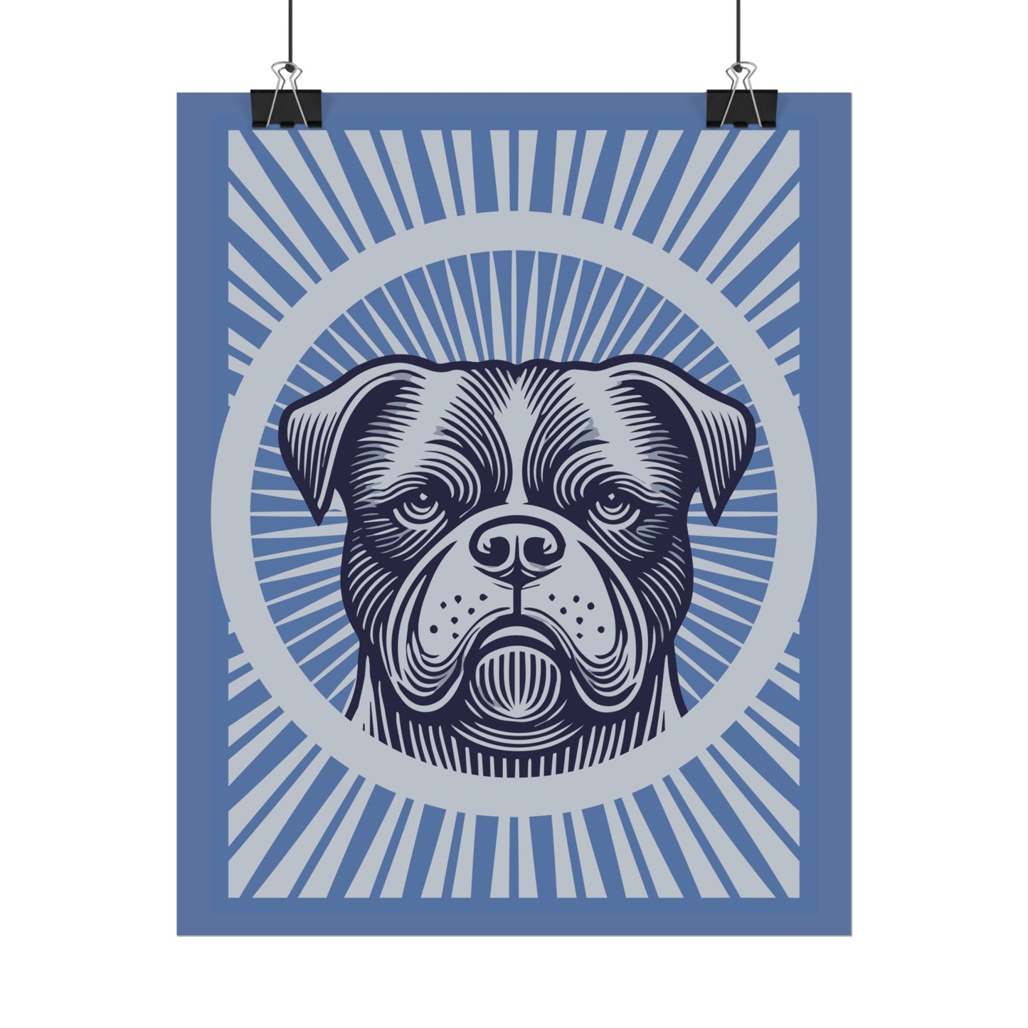 American Bulldog Art Print