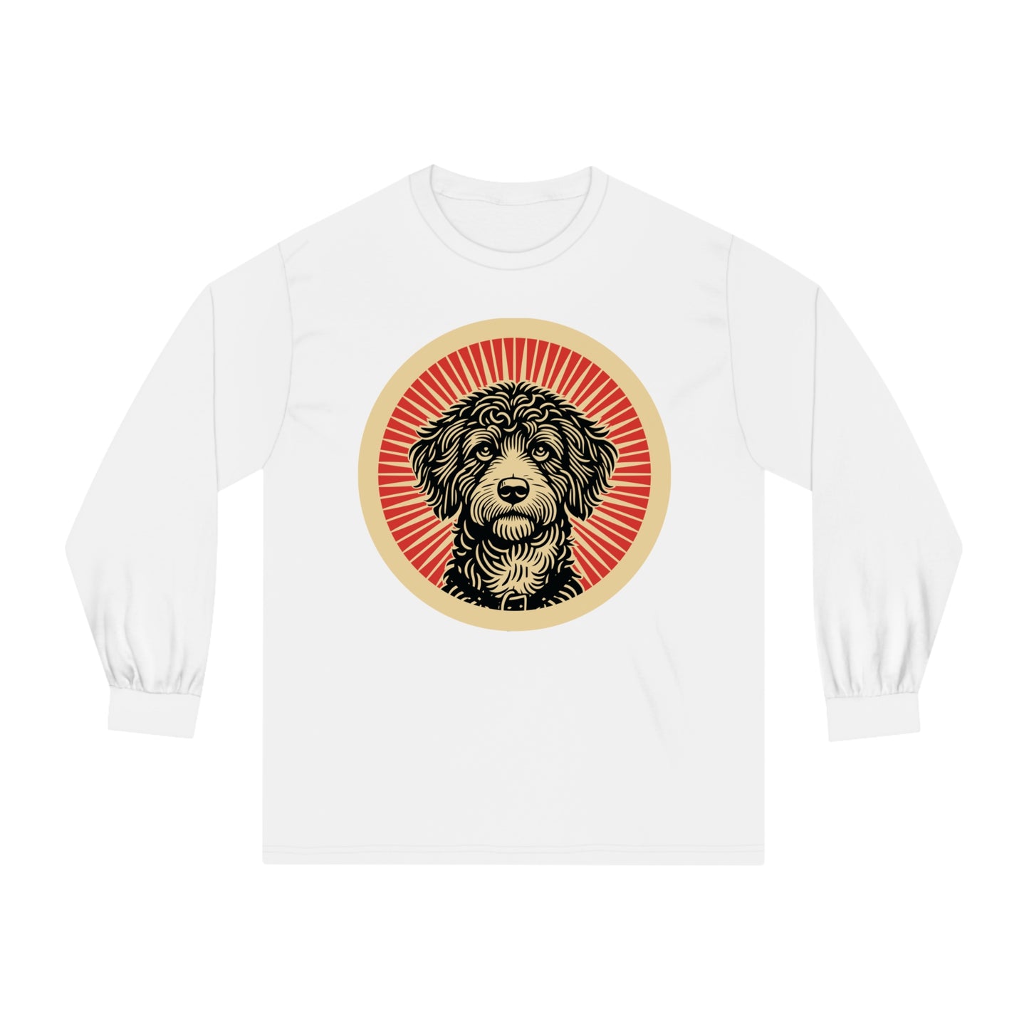 Bordoodle Long Sleeve Tee for Adults