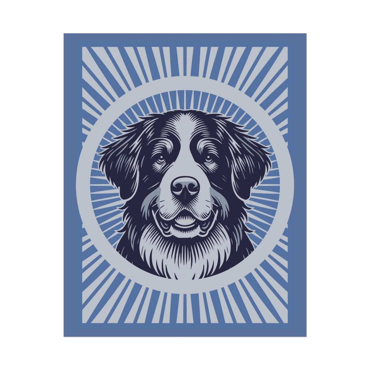 Bernese Mountain Dog Art Print
