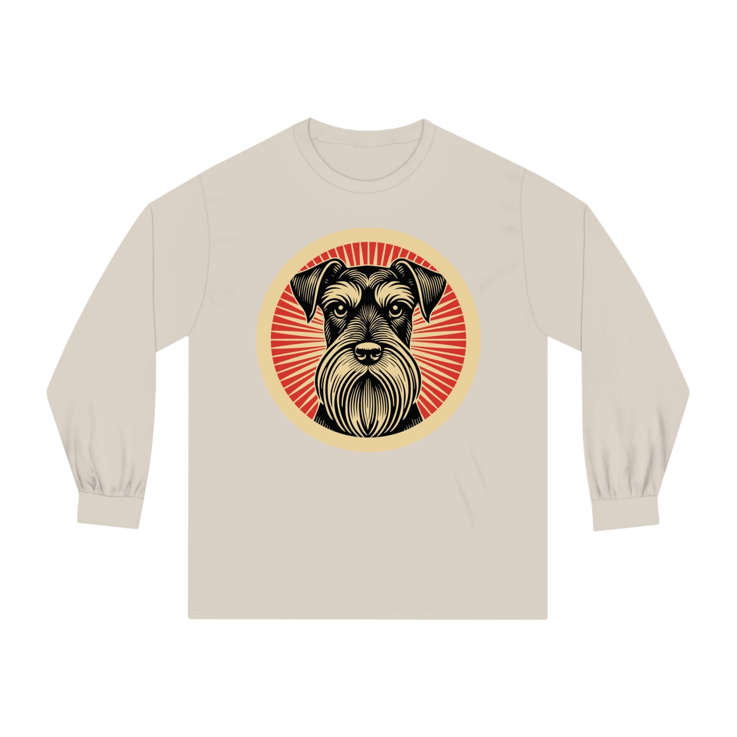 Standard Schnauzer Long Sleeve Tee for Adults