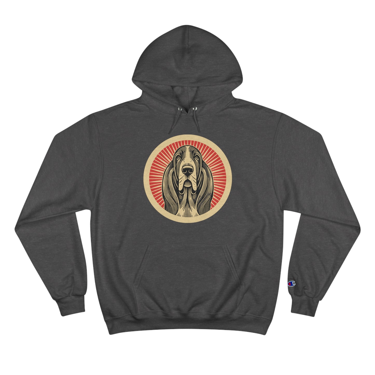 Basset Hound Hoodie for Adults