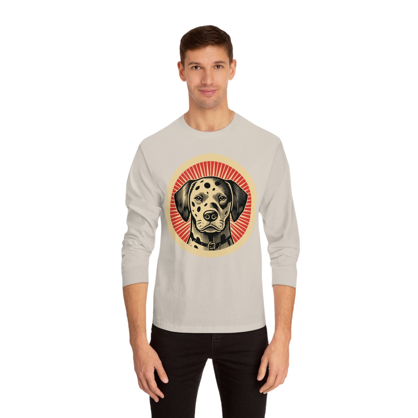 Dalmatian Long Sleeve Tee for Adults