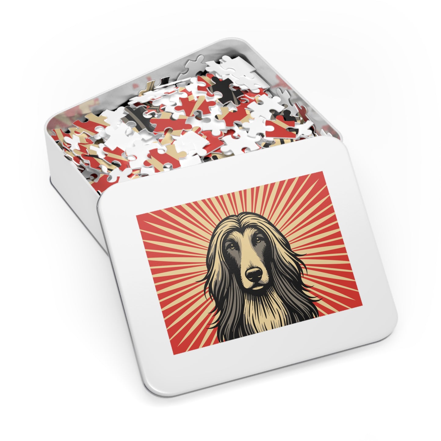 Afghan Hound Jigsaw Puzzle