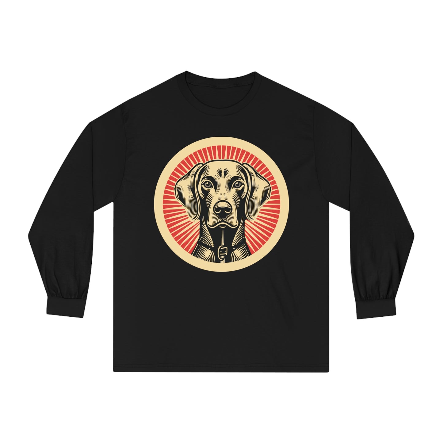 Weimaraner Long Sleeve Tee for Adults