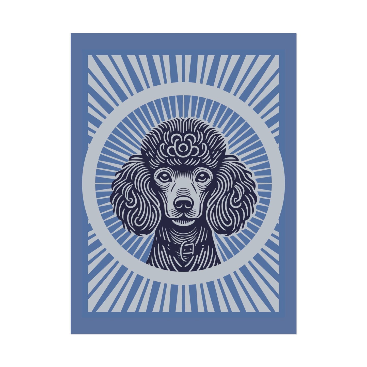 Poodle Art Print