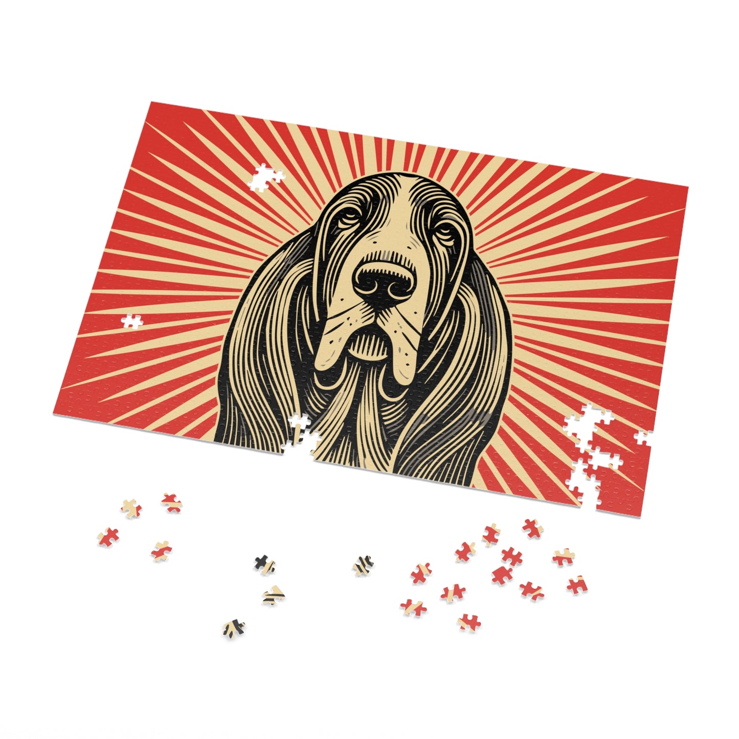 Basset Hound Jigsaw Puzzle