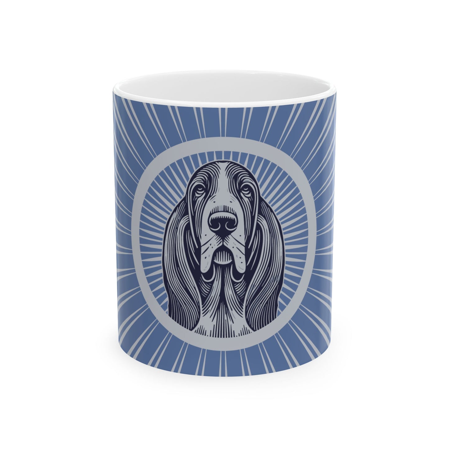 Basset Hound Ceramic Mug