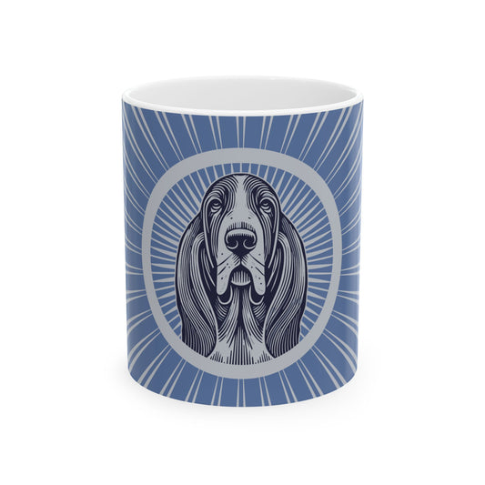 Basset Hound Ceramic Mug