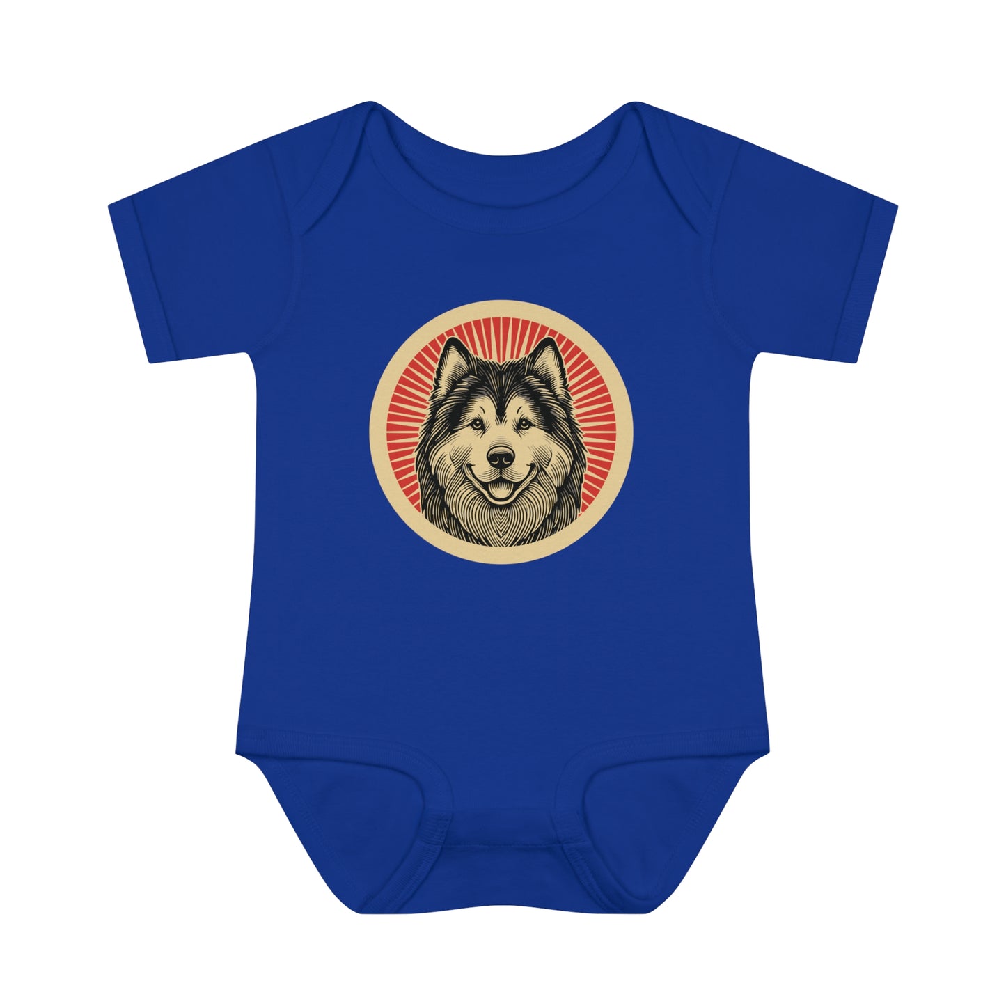 Alaskan Malamute Onesie for Infants