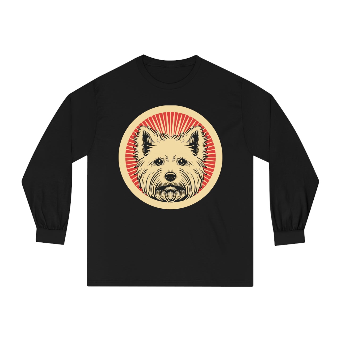 West Highland White Terrier Long Sleeve Tee for Adults