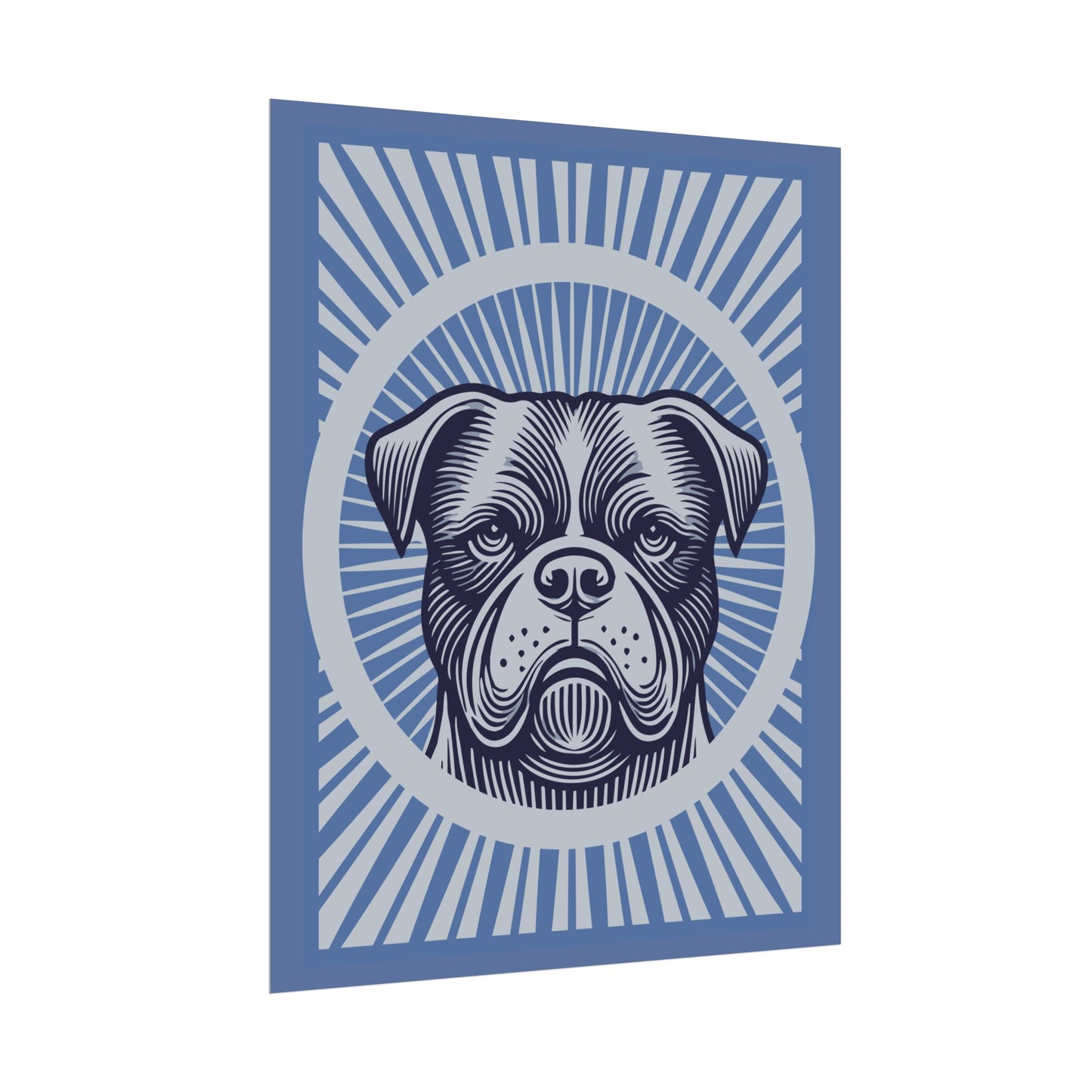 American Bulldog Art Print