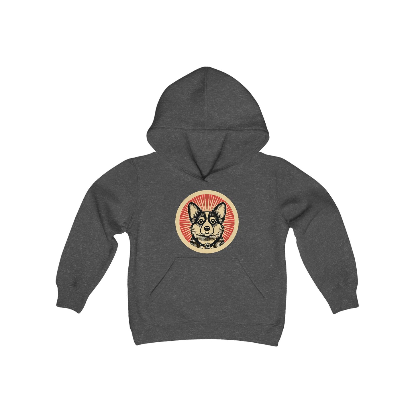 Corgipoo Heavy Hoodie for Kids