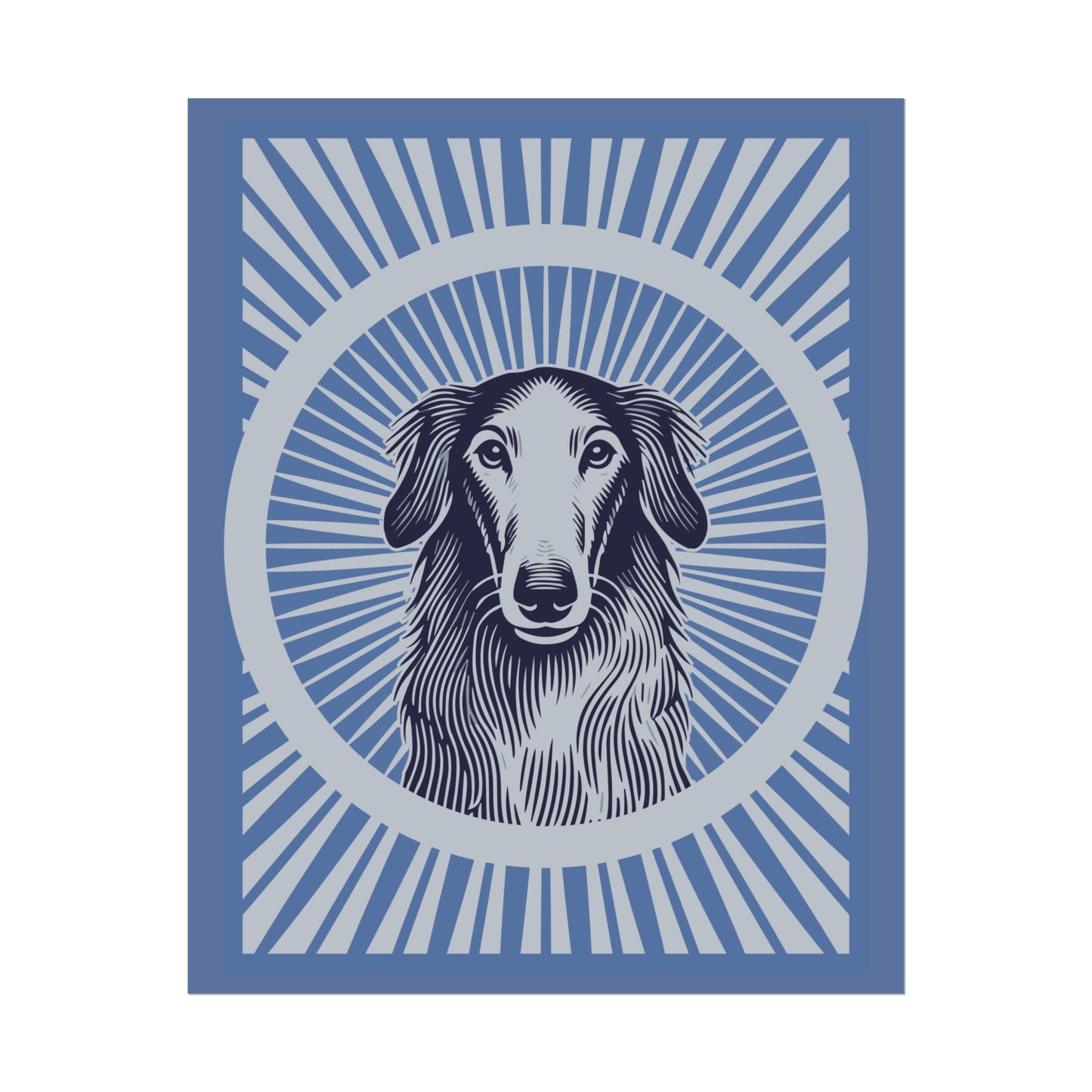 Borzoi Art Print