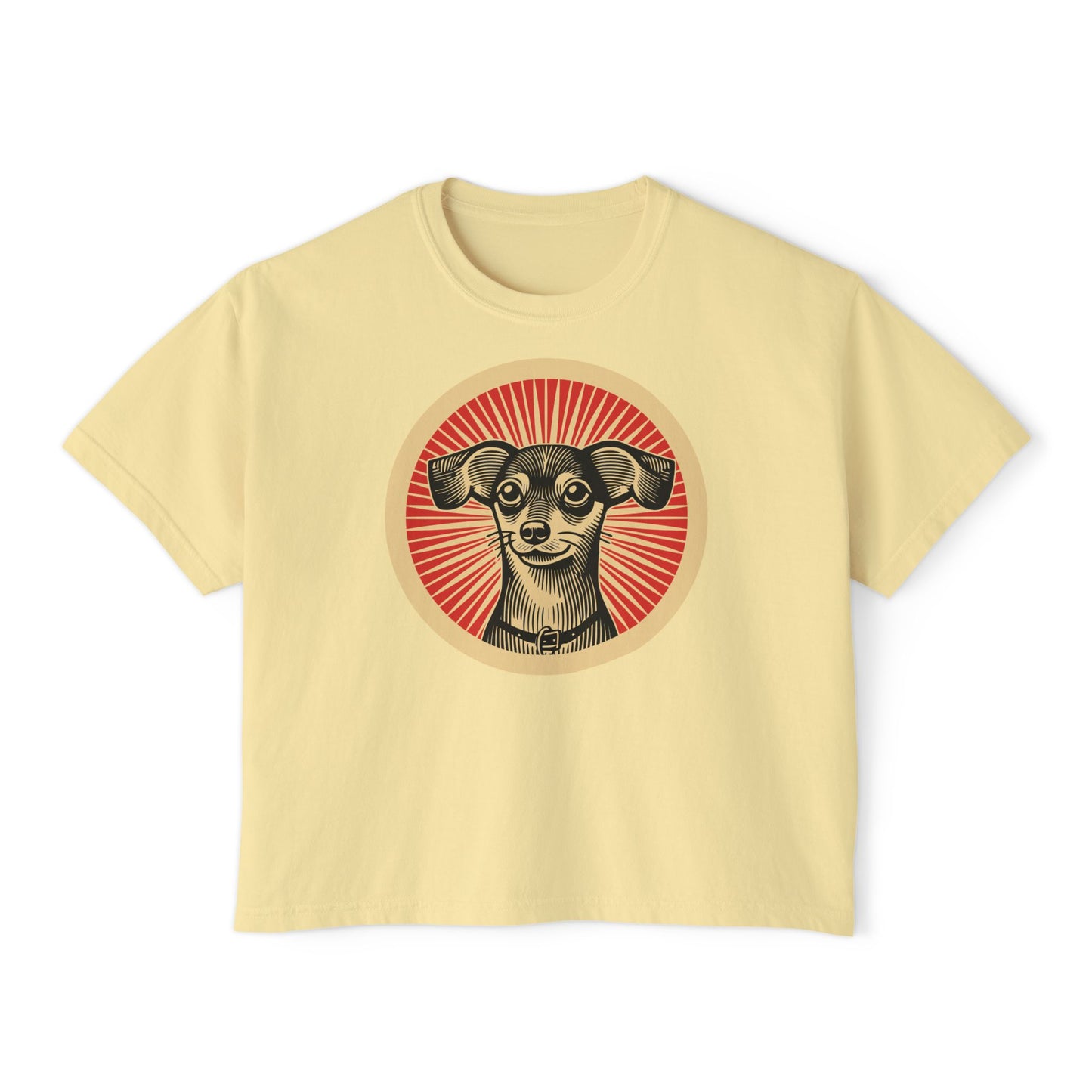 Chiweenie Boxy Tee for Women