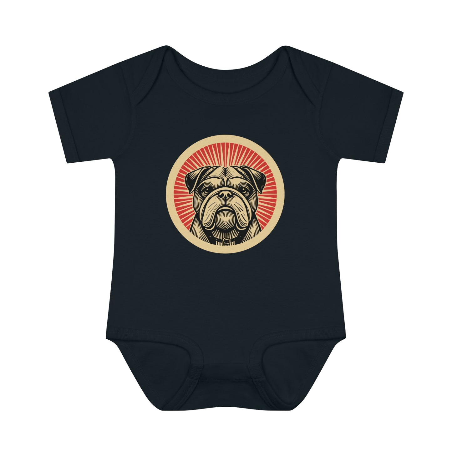 Bulldog Onesie for Infants