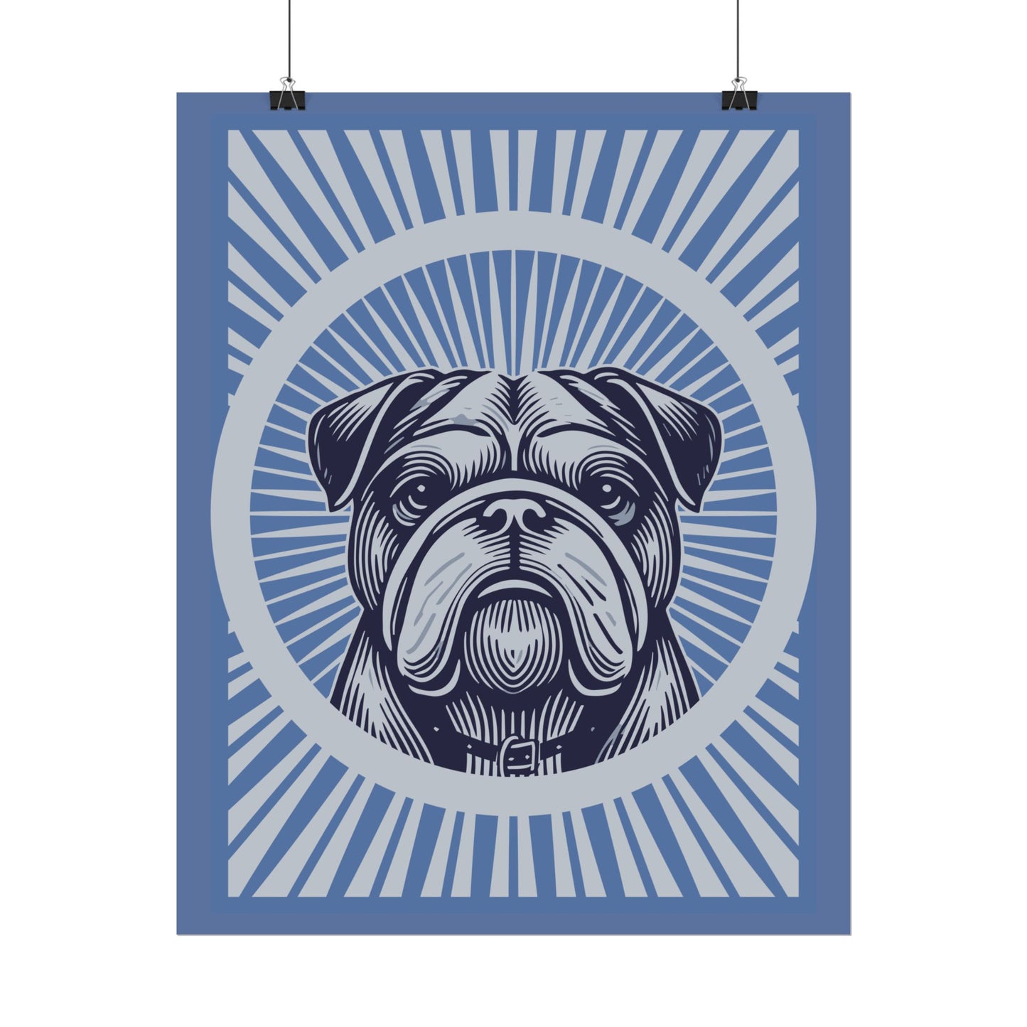Bulldog Art Print