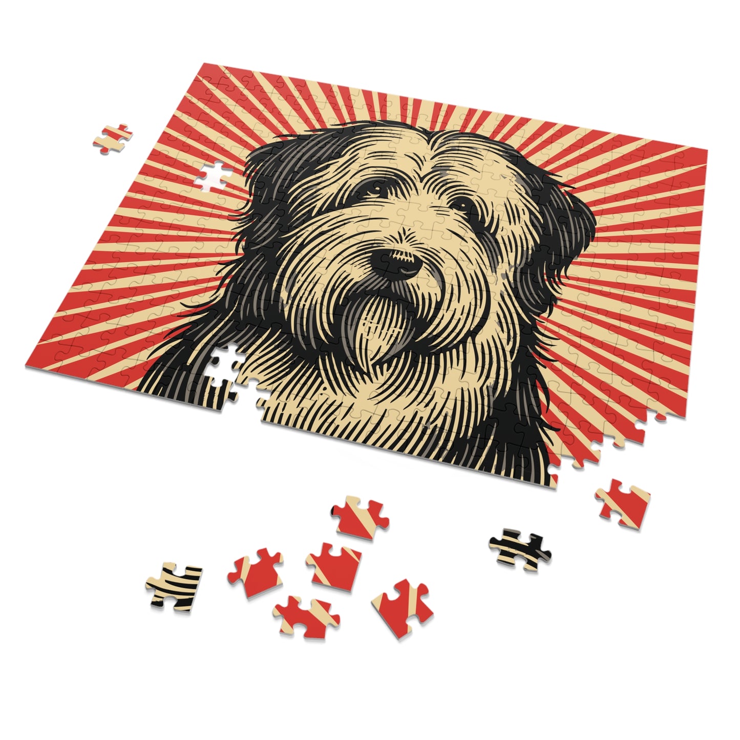 Old English Sheep Dog Jigsaw Puzzle