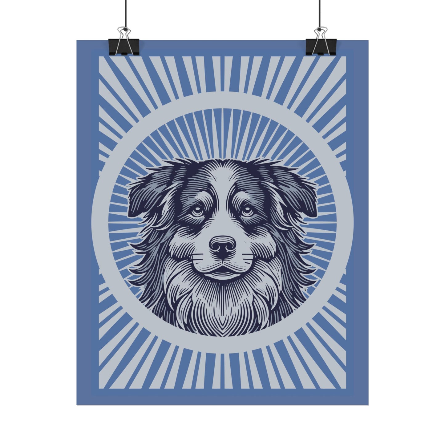 Border Collie Art Print