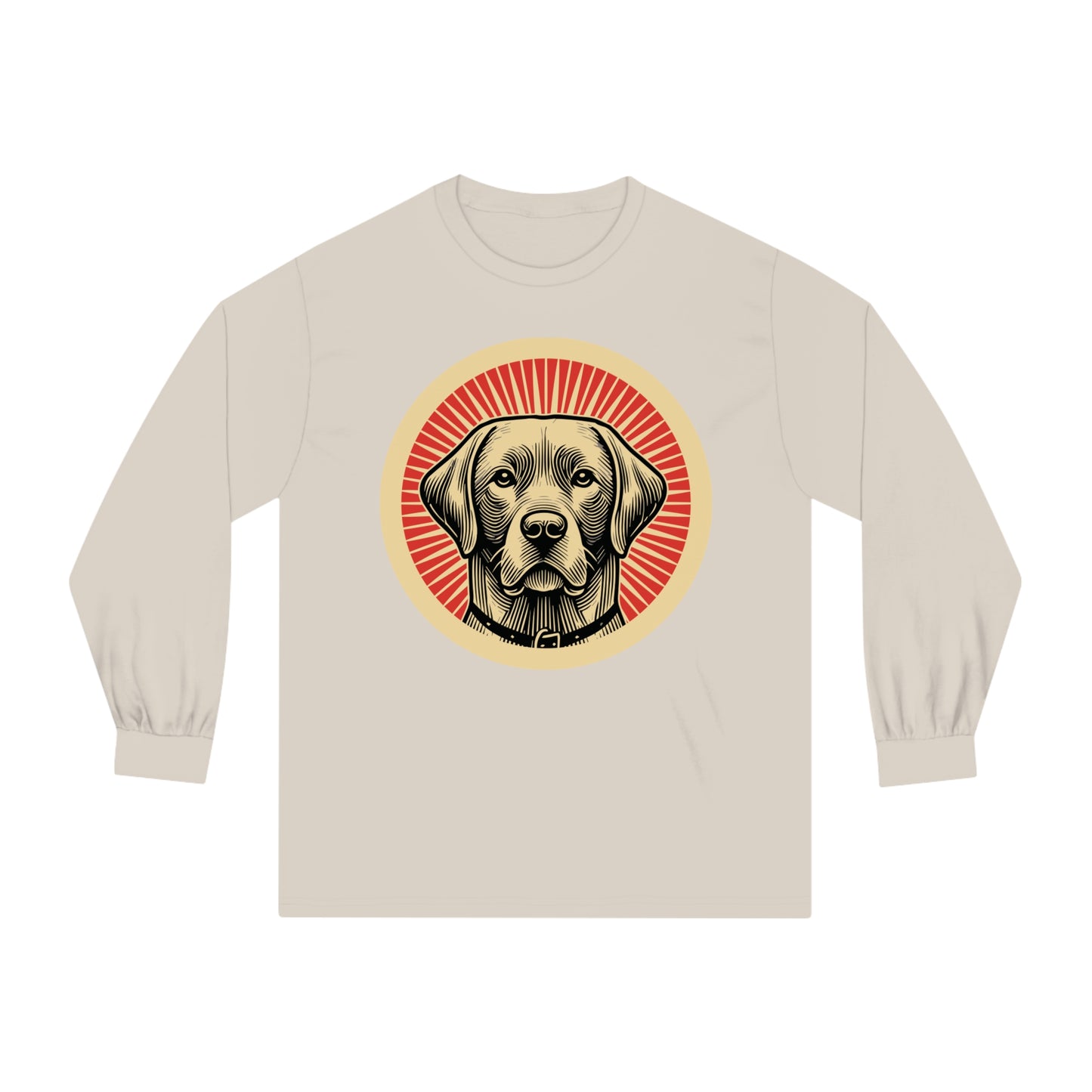 Labrador Retriever Long Sleeve Tee for Adults