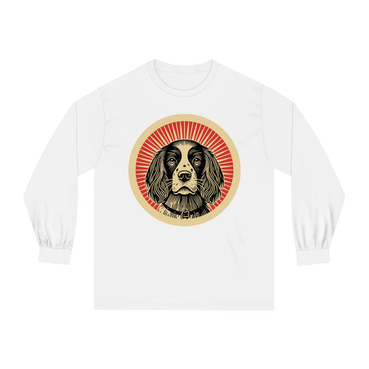 English Springer Spaniel Long Sleeve Tee for Adults