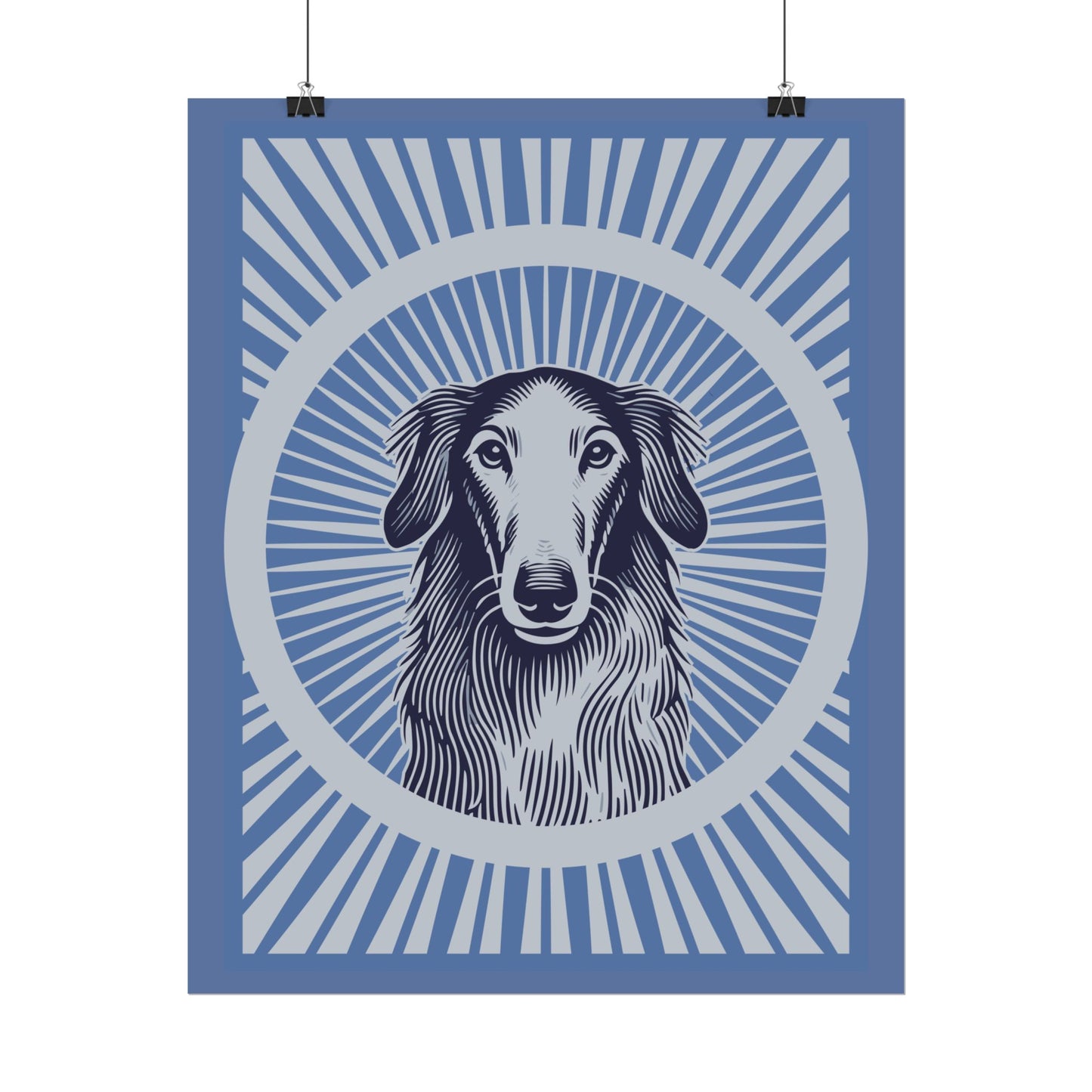 Borzoi Art Print