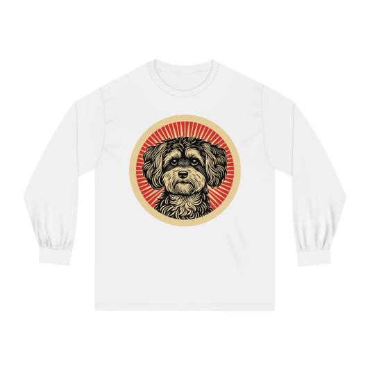 Maltipoo Long Sleeve Tee for Adults