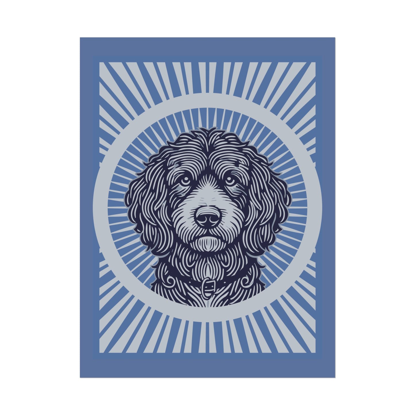 Aussiedoodle Art Print