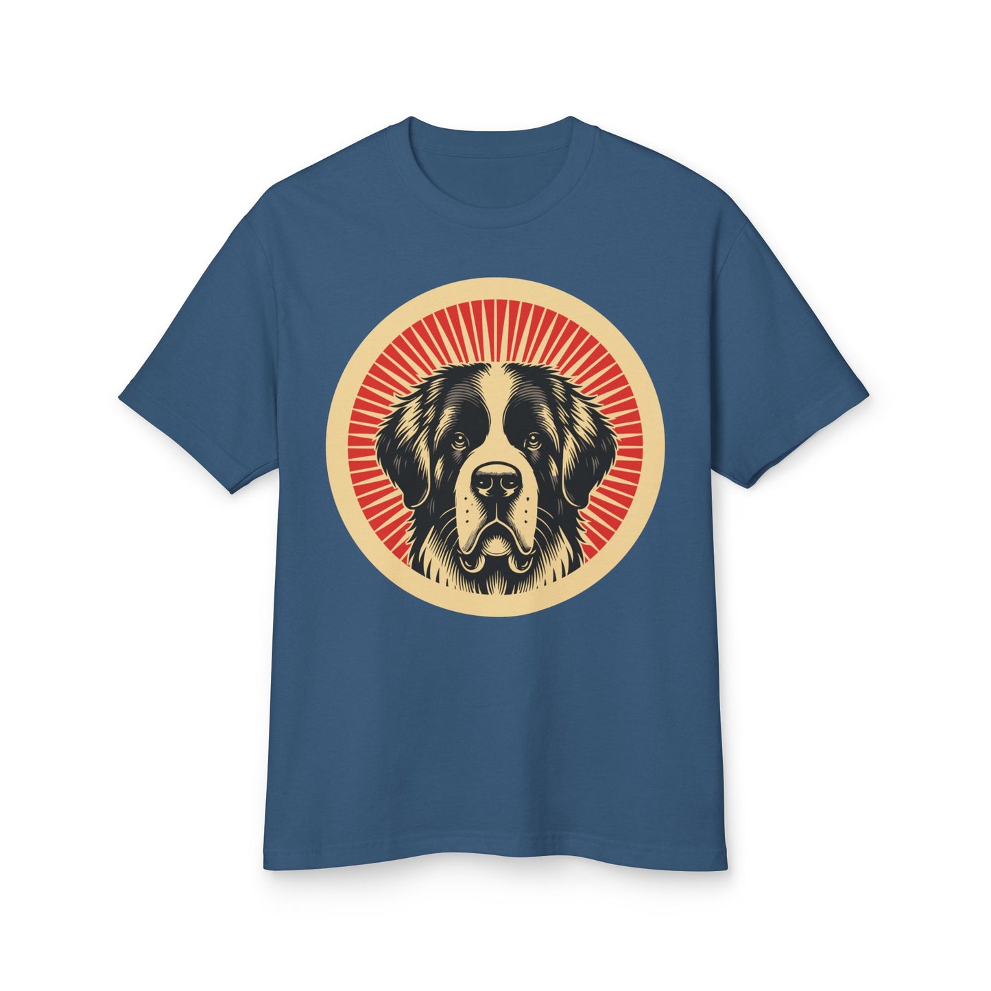 Saint Bernard Heavyweight Cotton T-Shirt for Adults