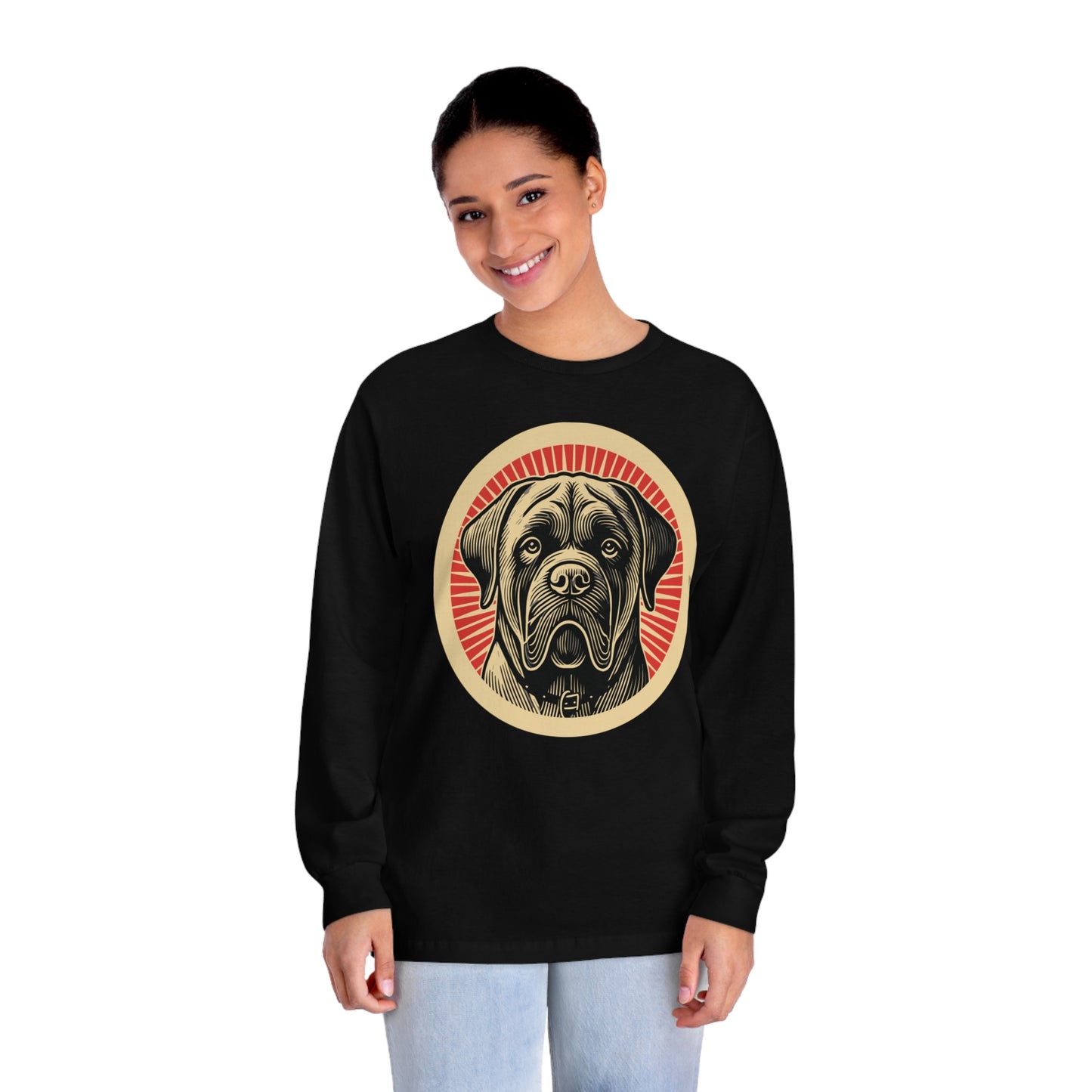 Mastiff Long Sleeve Tee for Adults