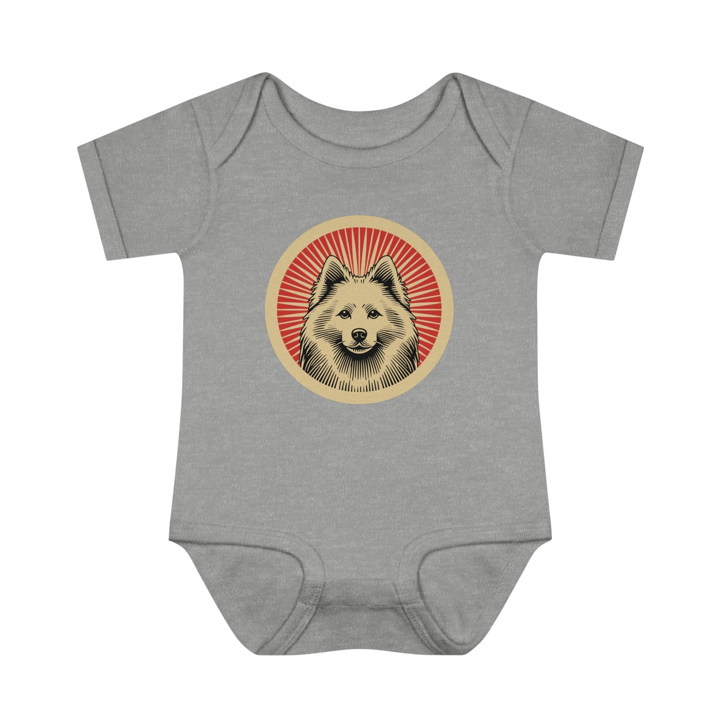 American Eskimo Dog Onesie for Infants