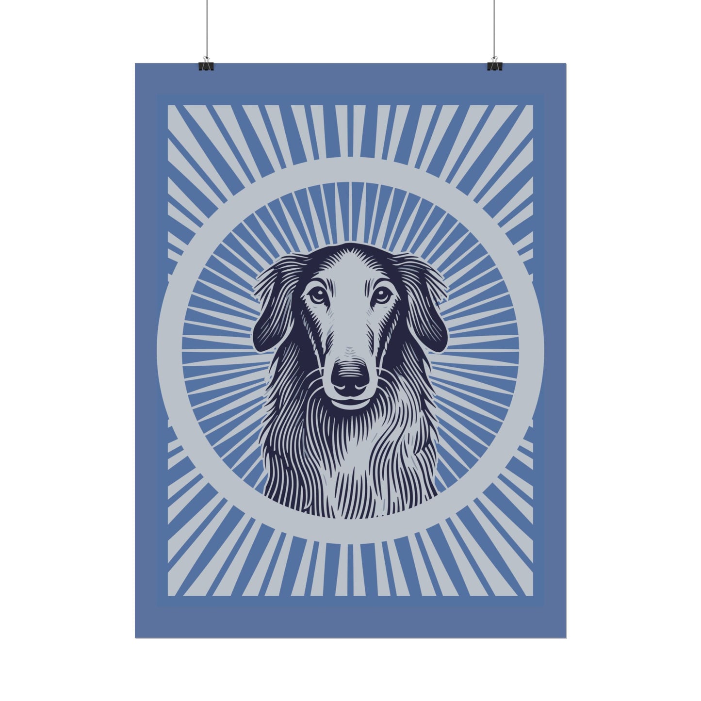 Borzoi Art Print