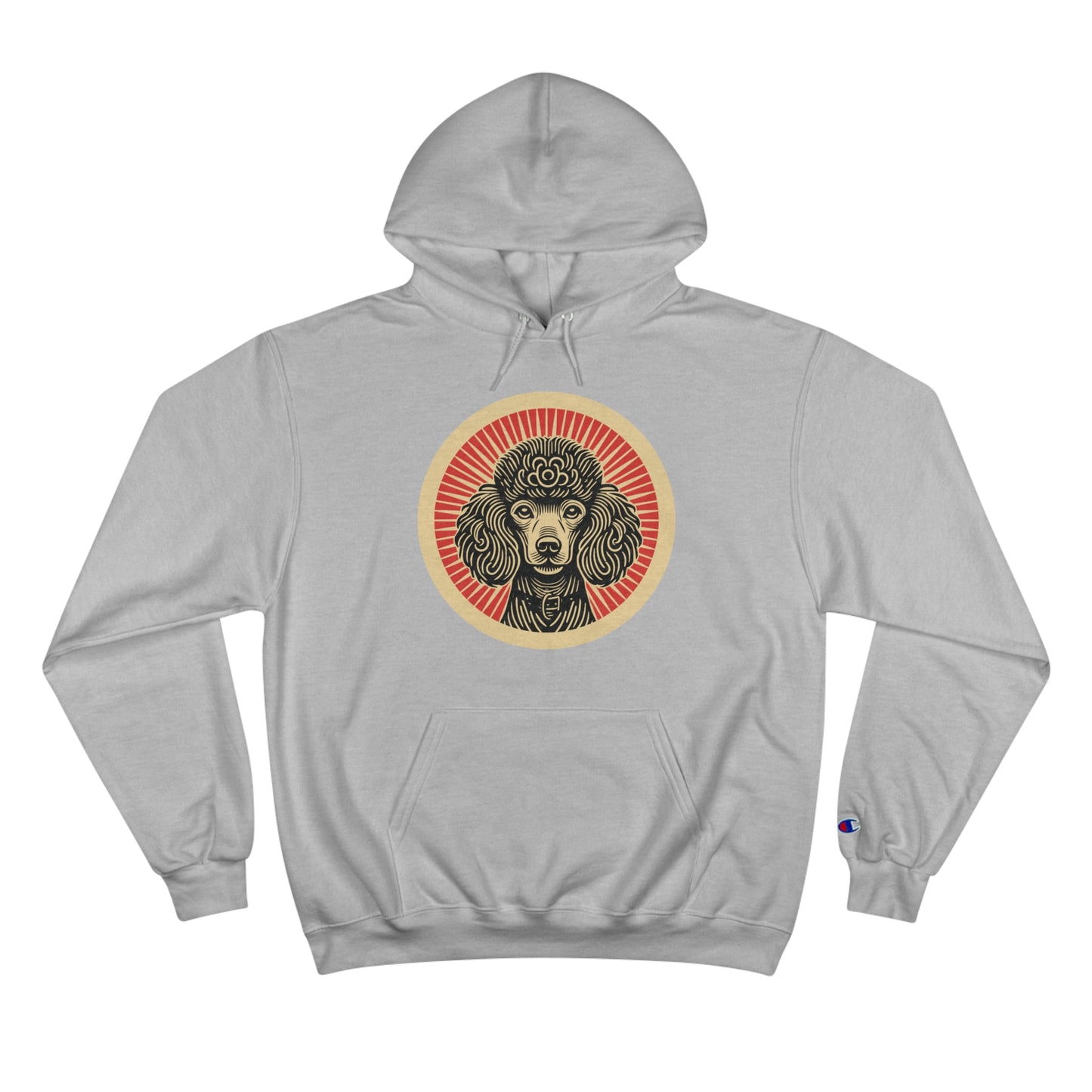 Poodle Hoodie for Adults