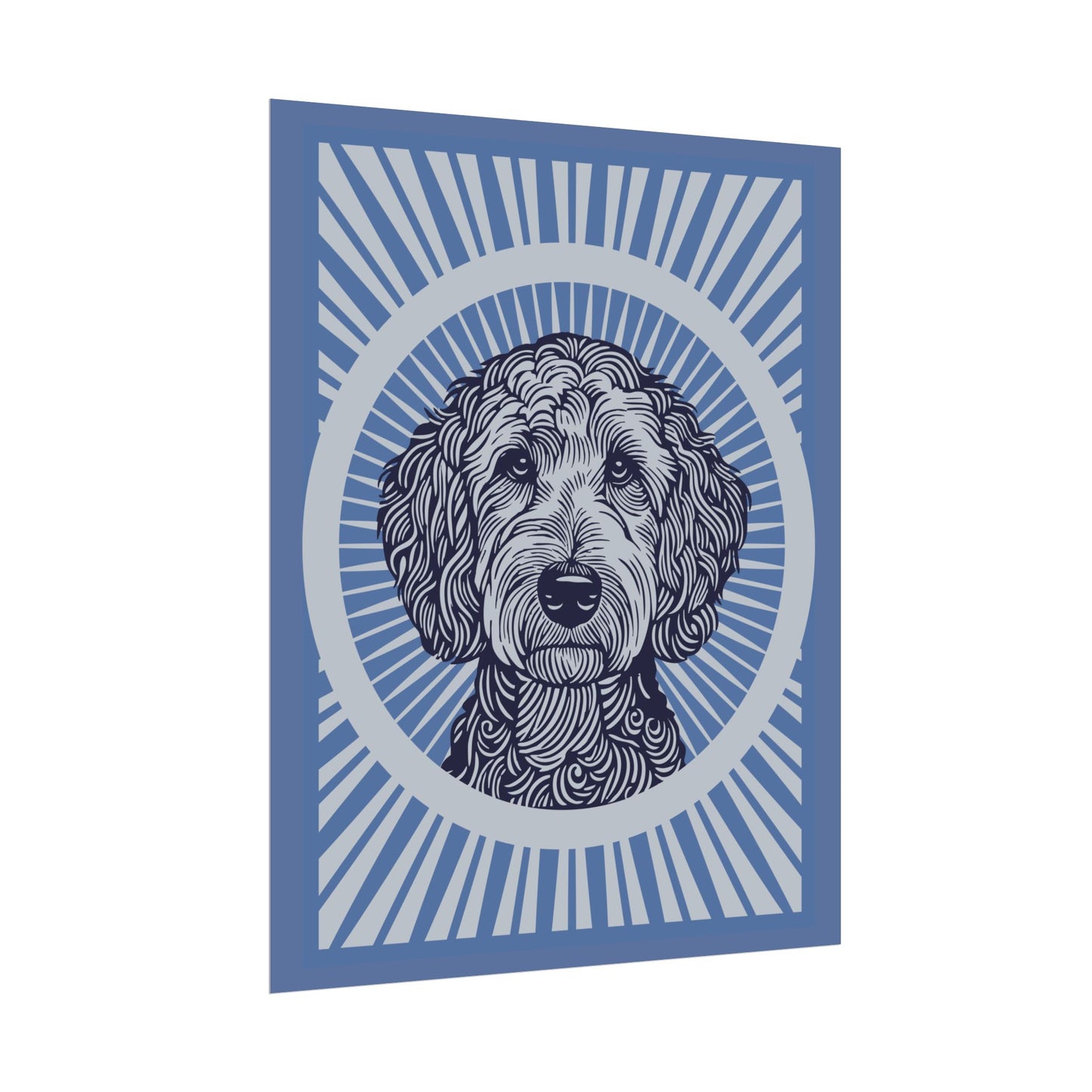 Goldendoodle Art Print