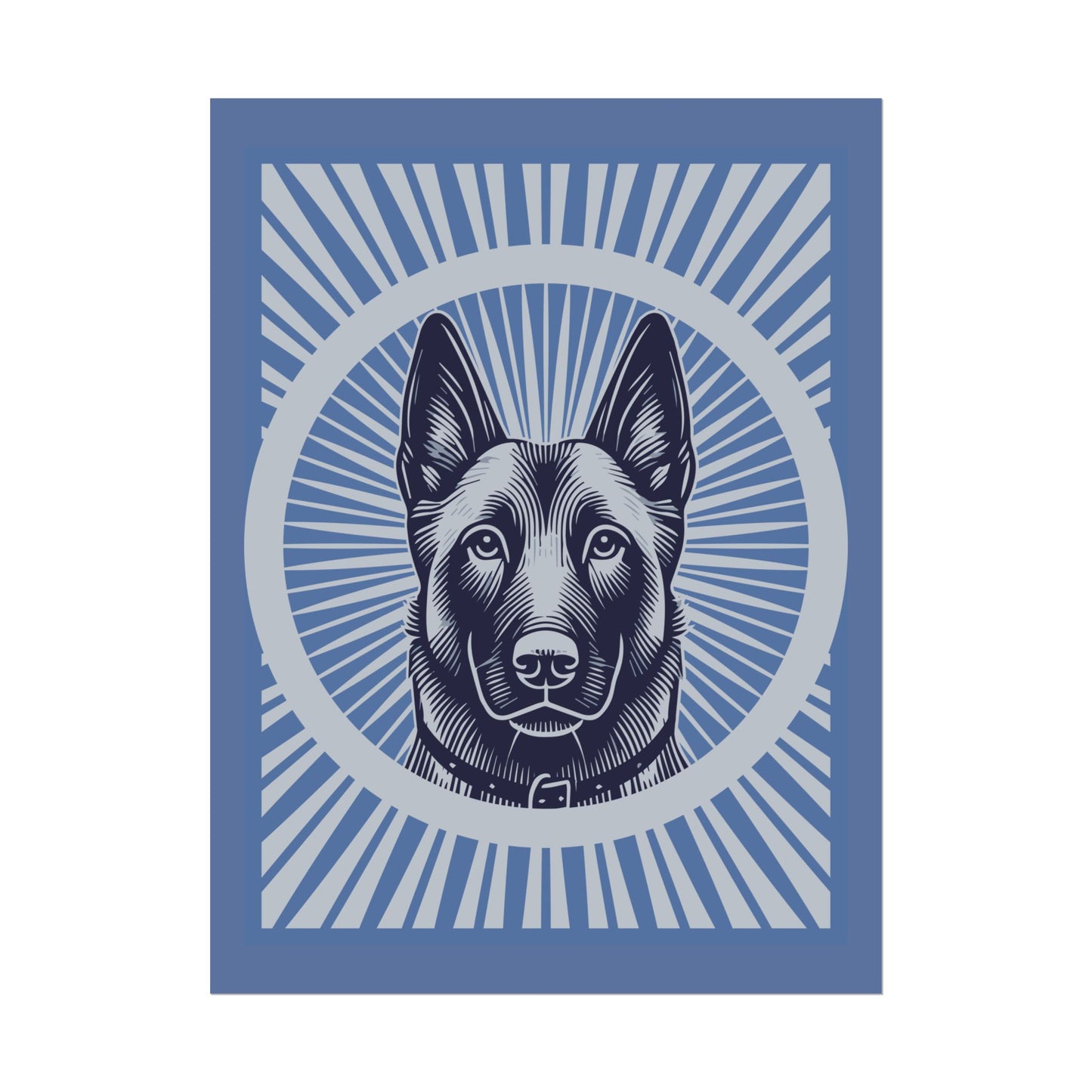 Belgian Malinois Art Print
