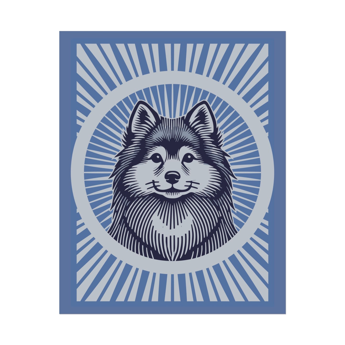 Finnish Spitz Art Print