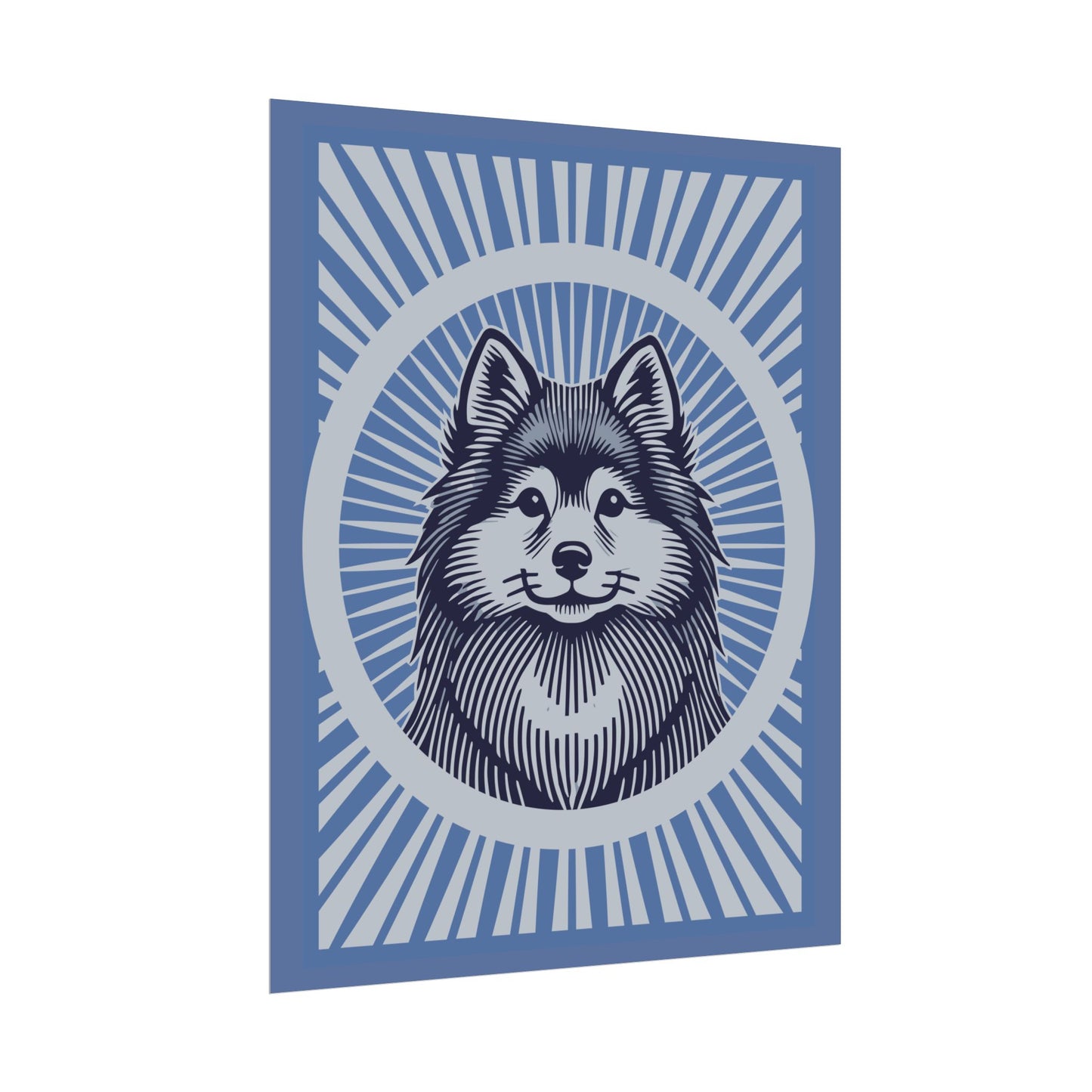 Finnish Spitz Art Print
