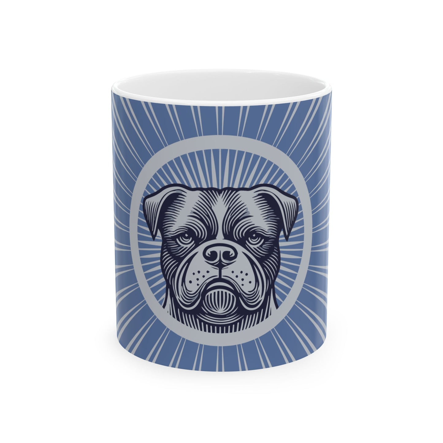 American Bulldog Ceramic Mug