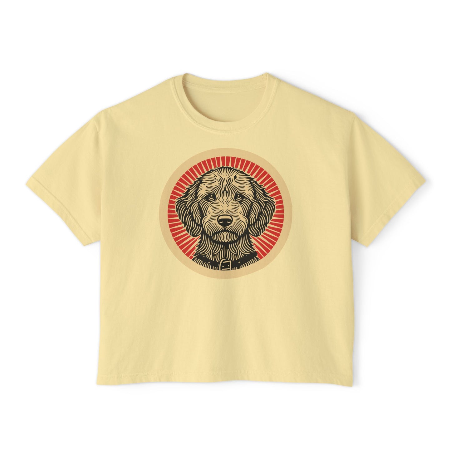 Labradoodle Boxy Tee for Women